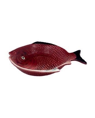 Farfurie pentru supa, 24 cm, Fish - BORDALLO PINHEIRO